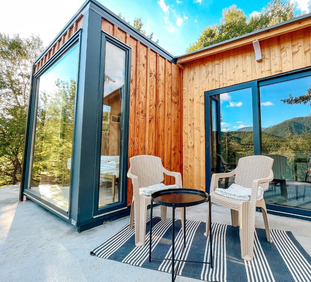 Elysian Fields - The Island Tiny House Bed & Breakfast Sadu Luaran gambar